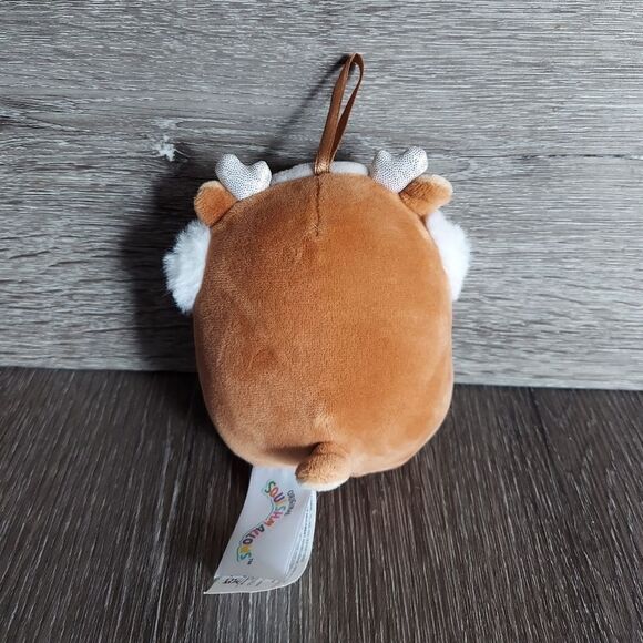 Squishmallows Christmas Darla The Fawn Ornament 4” - Picture 3 of 5